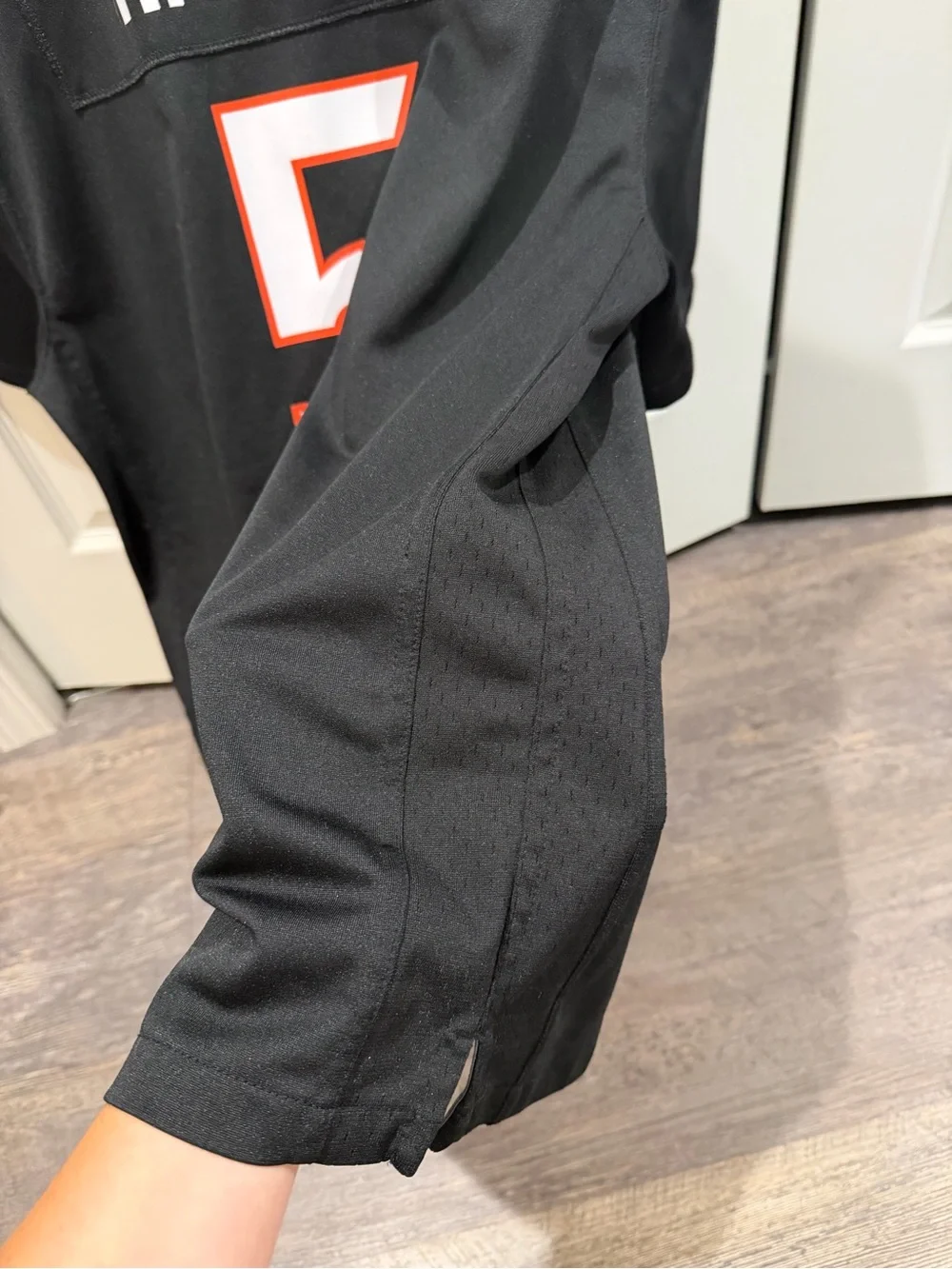 Authentic Nike Tee Higgins Black Cincinnati Bengals Game Player Jersey